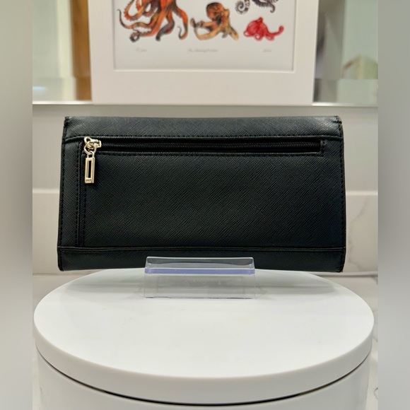 VTG Guess - Los Angeles - Black & Gold Wallet - VGUC - Picture 5 of 17